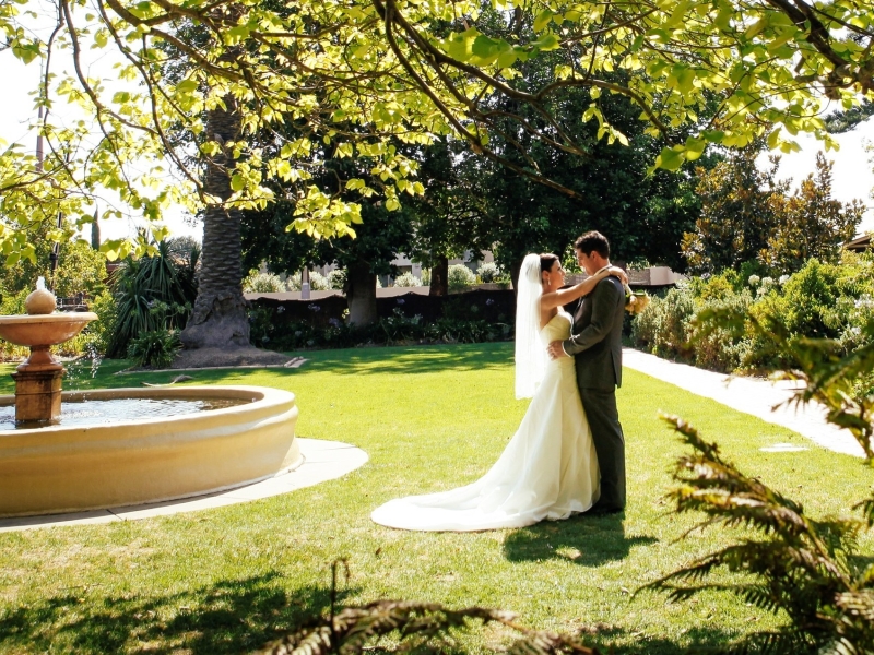 Pond Wedding